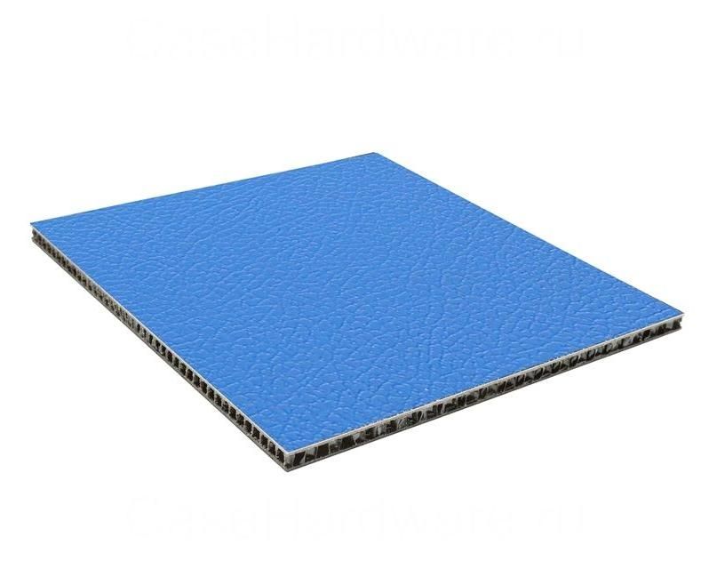 Пластиковая сэндвич-панель 10 мм с ПВХ покрытием синяя 5951